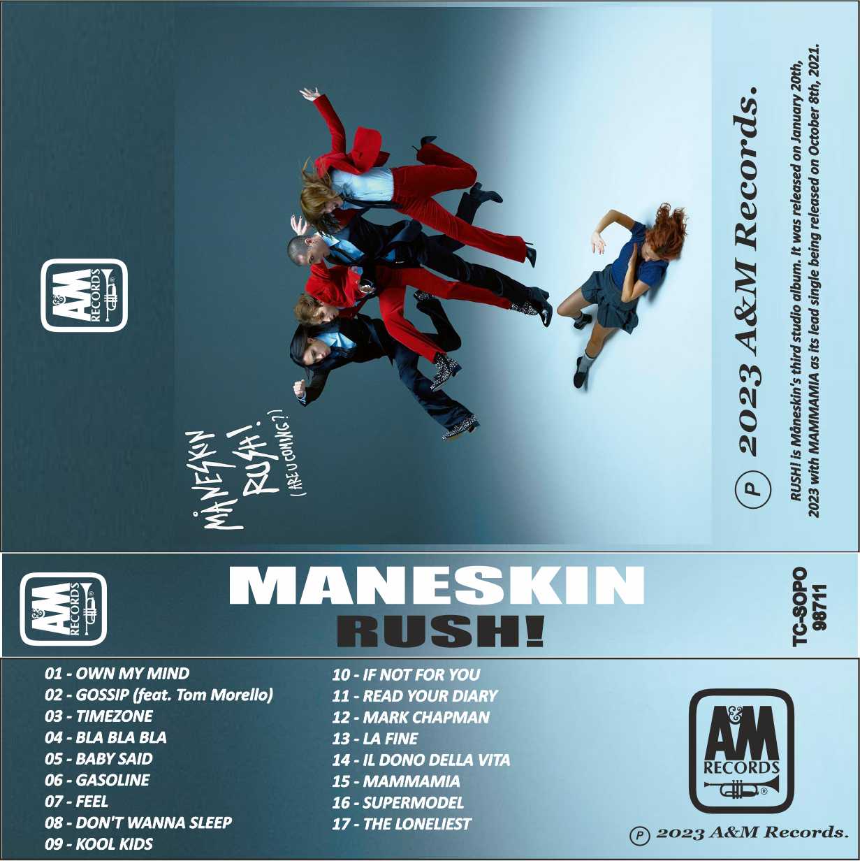 Maneskin-Rush