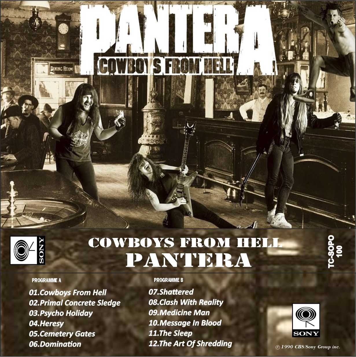 Pantera-Cowboys From Hell